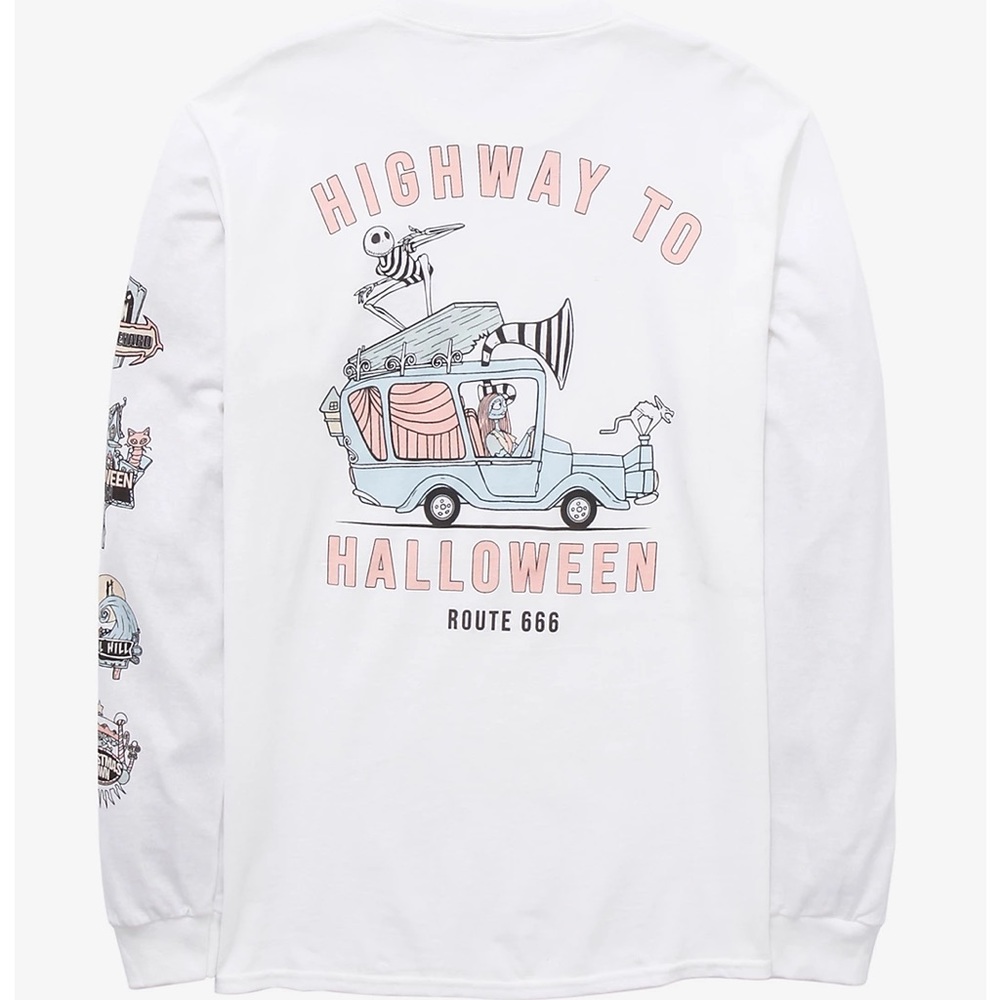 Nightmare Before Christmas Long Sleeve TShirt